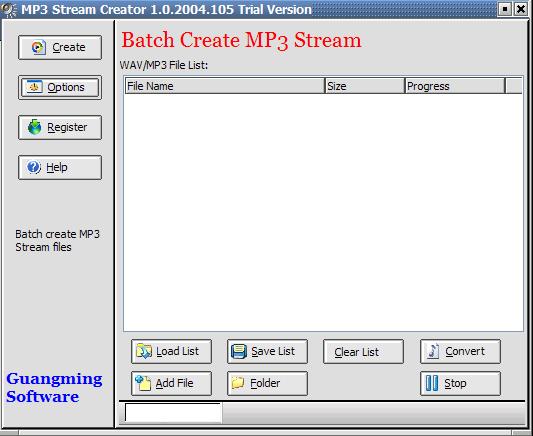 MP3 Stream Creator icon