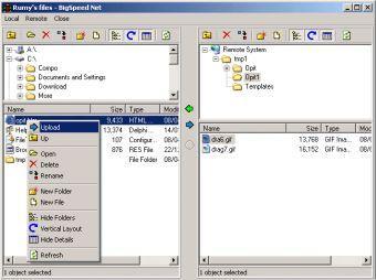 BigSpeed Net Screenshot