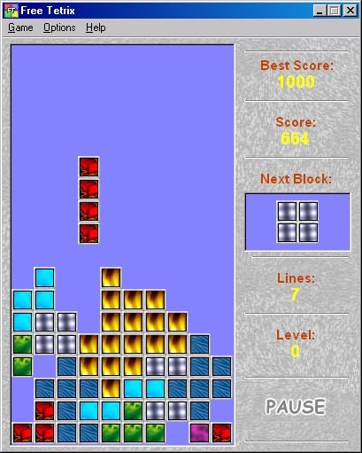 Free Tetrix Screenshot