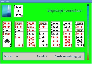 Golf Solitaire Screenshot