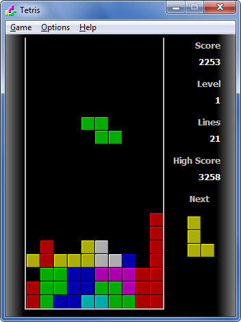 Tetris Screenshot