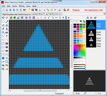 New Metro Icon Studio Screenshot