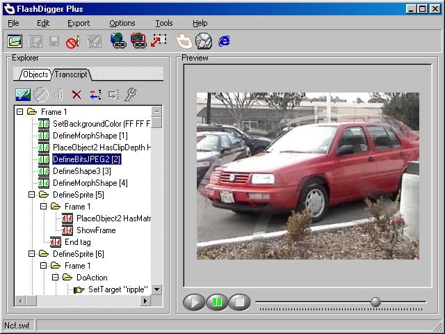 Openworld Flash Explorer Screenshot