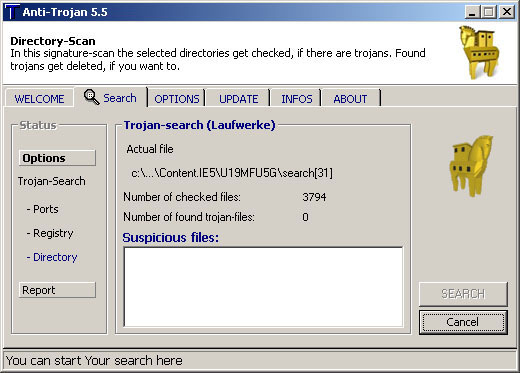 Anti-Trojan Screenshot
