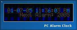 PC Alarm Clock Screenshot