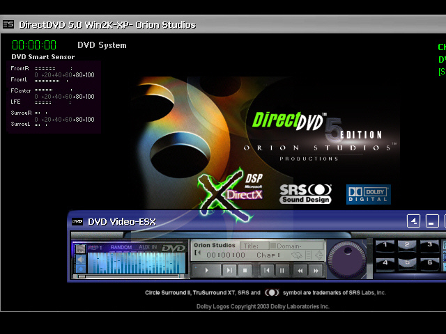 DirectDVD Screenshot