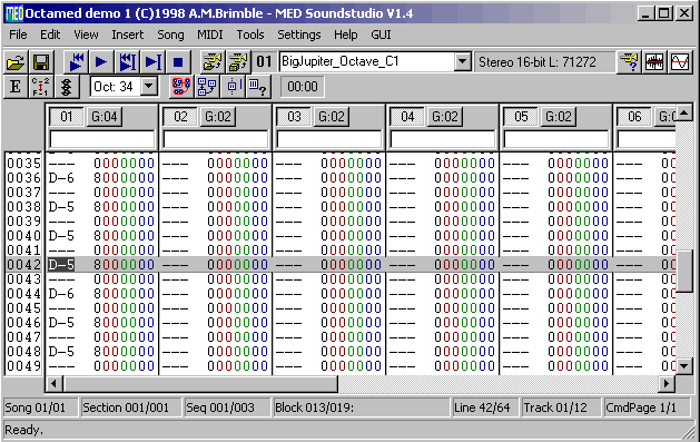 MED SoundStudio Screenshot