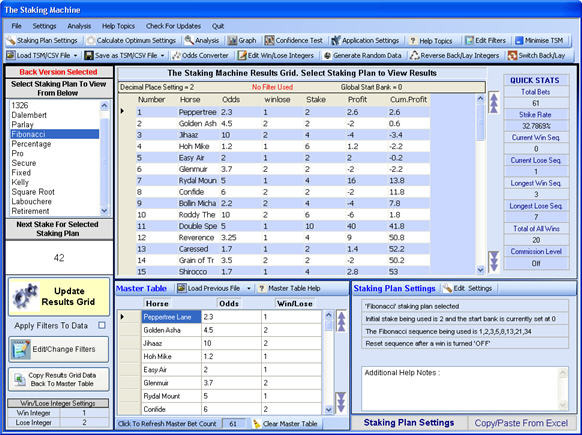 The Staking Machine Screenshot