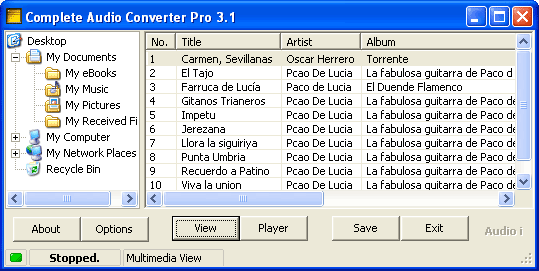 Complete Audio Converter Pro Screenshot