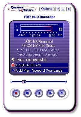 FREE Hi-Q Recorder Screenshot