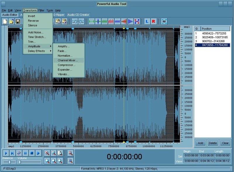Powerful Audio Tool Screenshot