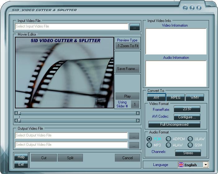 Video Cutter and Splitter Indepth Screenshot