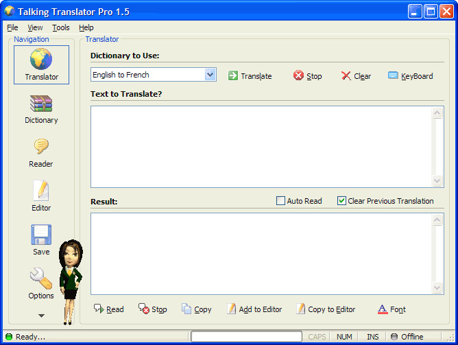 Talking Translator Pro Screenshot