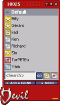 Devil - Instant Messenger Screenshot