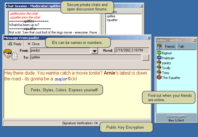 IGo Incognito Screenshot