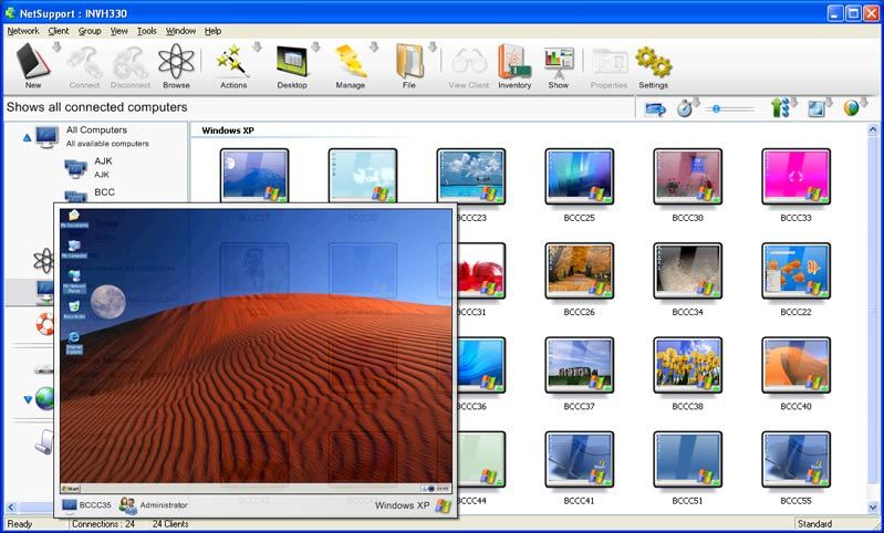 NetSupport Manager Screenshot